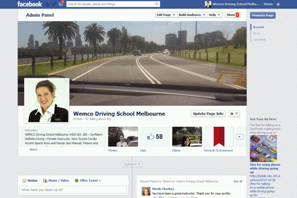 WEMCO Facebook page